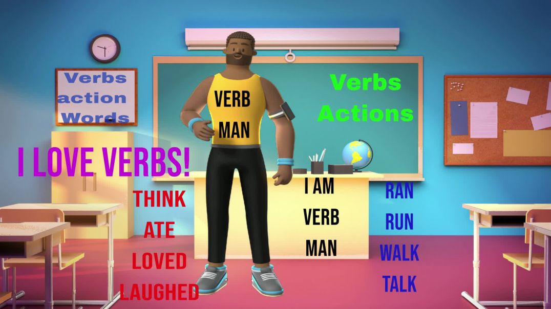Verb Man - It's  a Verb by Mister O"